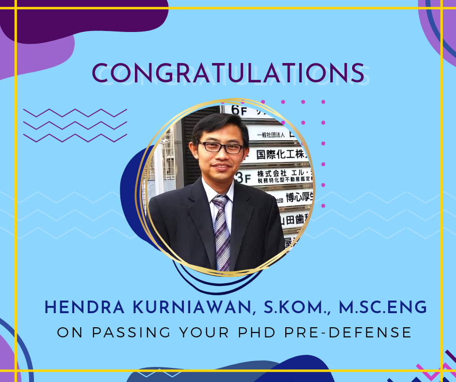 Dosen Teknik Informatika UMRAH Telah Menyelesaikan Pre-Defense Program PhD